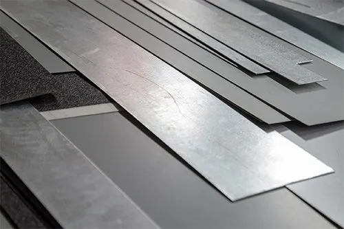 Feuilles d'acier et tôle galvanisée - Arcan Aluminium